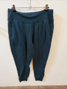 Athleta Teal Track Joggers